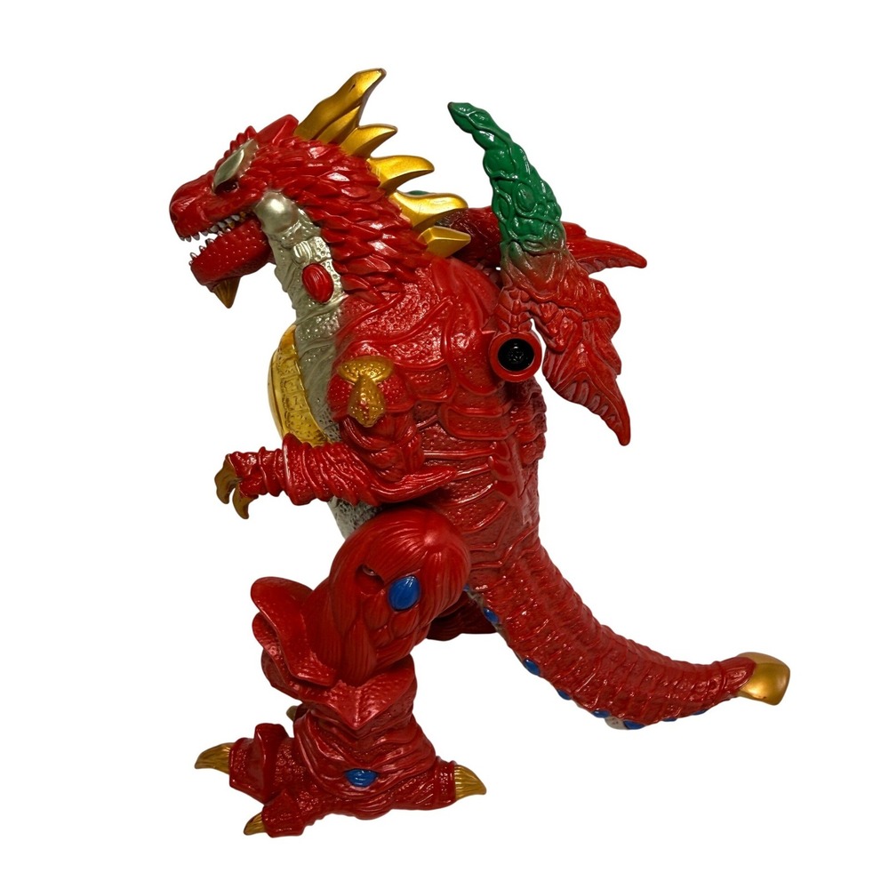 2006 Happy Kid Toy Group Red Dragon Action Figure Monster Kaiju M1712 C29817